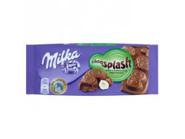 Milka Choqsplash шоколад из альпийского молока с лесными орехами 90 г 